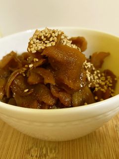 残った生姜で1品☆しょうがの佃煮-レシピのメイン写真