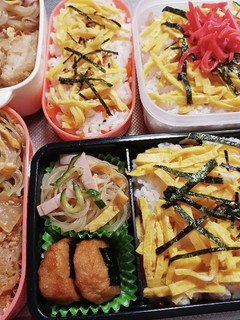 高校生息子、旦那、娘弁当(4/14)-レシピのメイン写真