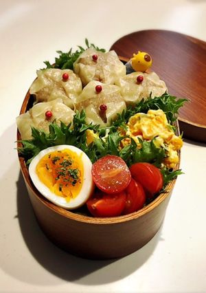 のっけ弁当2022.04.14焼売-レシピのメイン写真