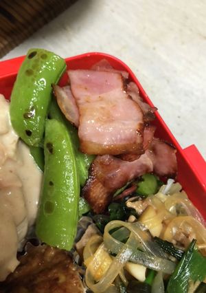 スナップえんどうとベーコンソテー-レシピのメイン写真