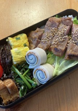 高校生男子弁当　154-レシピのメイン写真