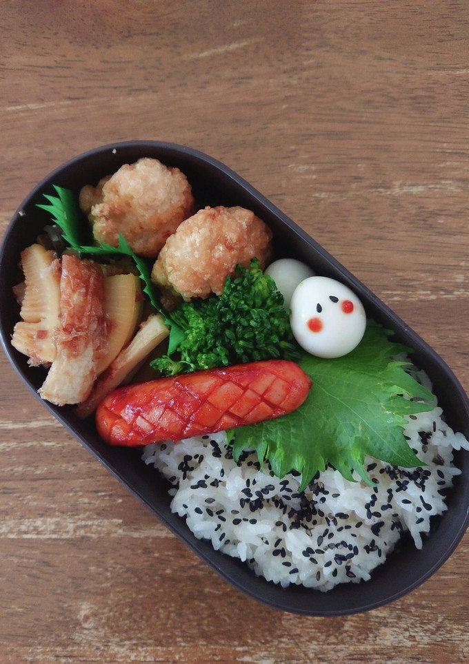 JK☆旬★筍とちくわのおかか煮弁当♪-レシピのメイン写真