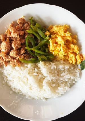 お弁当にも★基本の三色そぼろ-レシピのメイン写真
