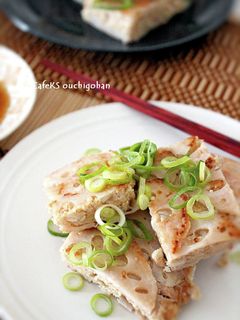 【オートミール】かんたん、蓮根挟み焼き-レシピのメイン写真