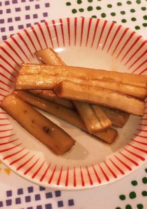 【酒のアテに】ゴボウの酢醤油漬け-レシピのメイン写真