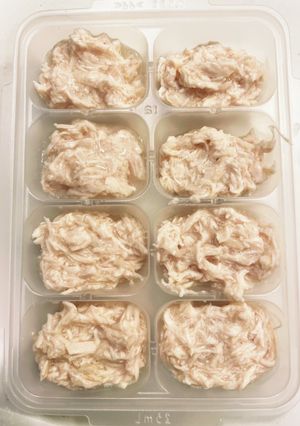 離乳食 中期 鶏ササミ-レシピのメイン写真