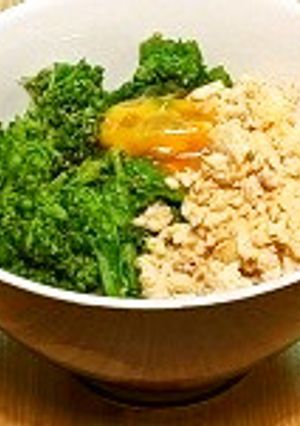 春を感じるヘルシー三色丼-レシピのメイン写真