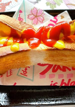 食パントーストホットドッグ-レシピのメイン写真