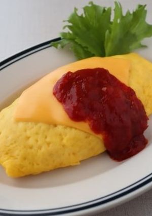 スライスチーズのオムライス-レシピのメイン写真