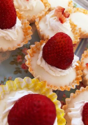 レンチン20秒！簡単！米粉カップケーキ★-レシピのメイン写真