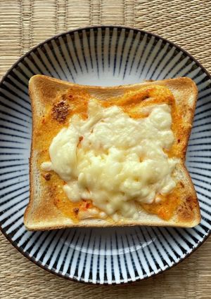 番外編｜ハリッサチーズトースト-レシピのメイン写真