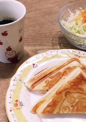 わくわくホットサンド-レシピのメイン写真