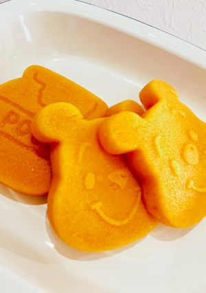 野菜ジュースのレンジで米粉蒸しパン-レシピのメイン写真