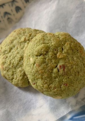 トースターで☆抹茶プロテインクッキー-レシピのメイン写真