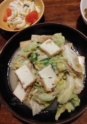 春キャベツと厚揚げとツナの味噌炒め-レシピのメイン写真