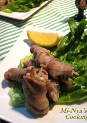 豚えのき焼き-レシピのメイン写真