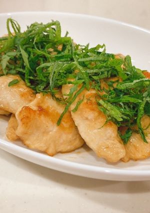 鶏胸肉で簡単☆大葉レモンチキン-レシピのメイン写真