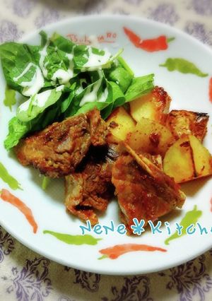 ハリッサで旨辛スペアリブのグリル焼き-レシピのメイン写真