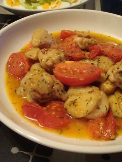 鶏肉とトマトのイタリア風炒め-レシピのメイン写真