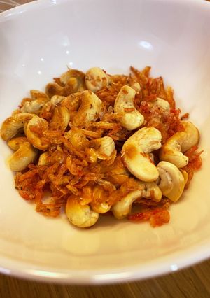 ☆痩せ☆ 小エビとナッツの炒め物-レシピのメイン写真