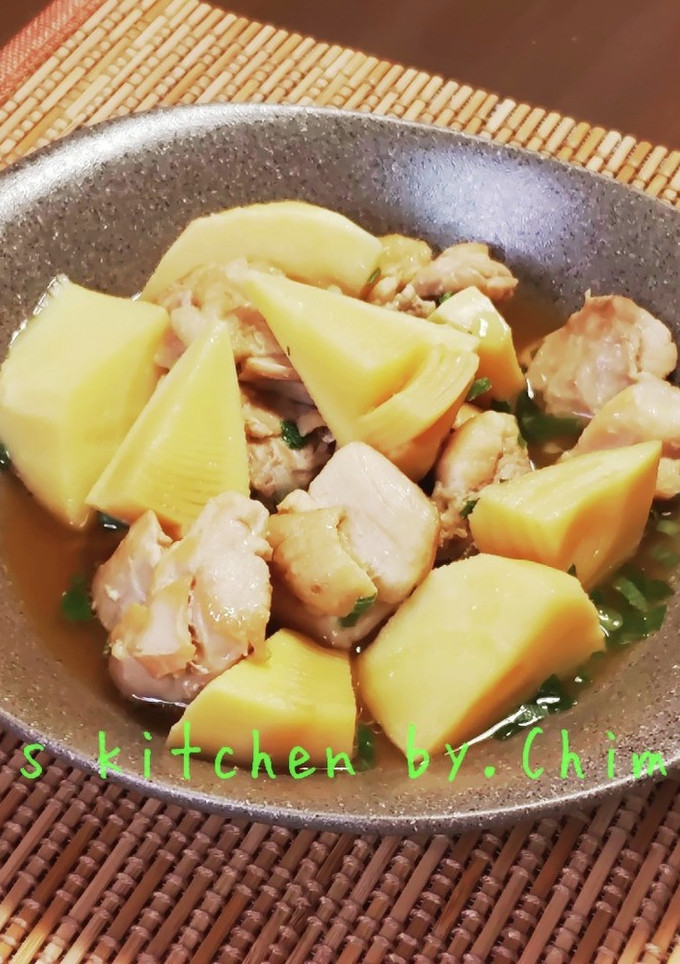 簡単☆鶏もも肉とたけのこの煮物♪-レシピのメイン写真
