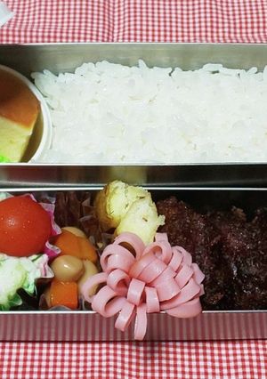 中学生のお弁当 2022.4.14-レシピのメイン写真