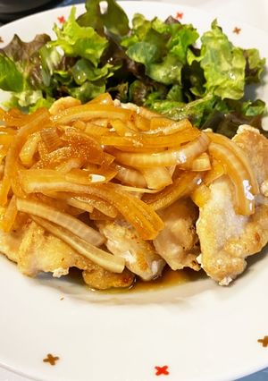 さっぱり♡鶏胸肉のたまねぎ南蛮-レシピのメイン写真