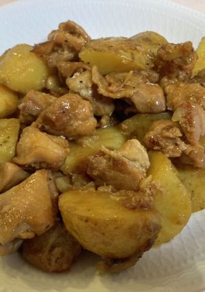 鶏肉と新じゃがのコッテリ煮-レシピのメイン写真