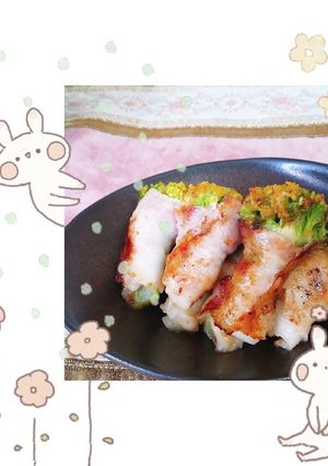 ブロッコリーとチーズの豚バラ巻き-レシピのメイン写真
