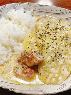 鶏肉とじゃがいものクリーム煮-レシピのメイン写真