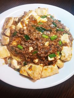 簡単☆麻婆豆腐パスタ-レシピのメイン写真