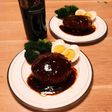 簡単♪セロリの葉と新玉ねぎのハンバーグ
