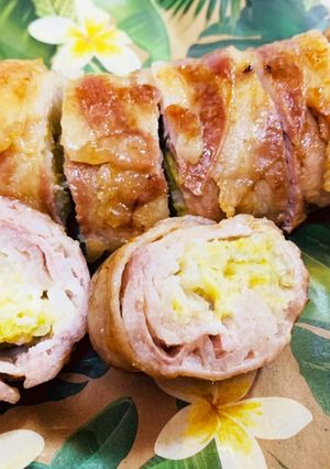 巻いて！生姜焼き-レシピのメイン写真