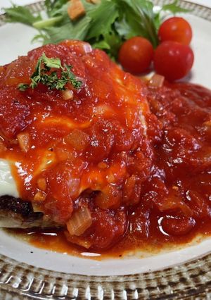 イタリアンハンバーグ ソース-レシピのメイン写真