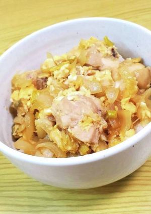 一味違った照り焼き親子丼！-レシピのメイン写真