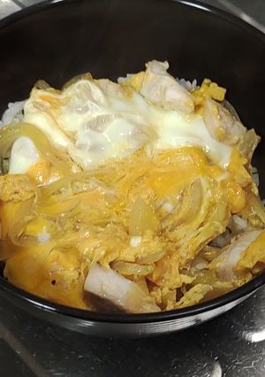 かんたん親子丼　～鶏のむね肉入り-レシピのメイン写真