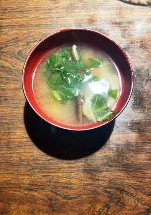 椎茸と白菜、根菜の麹味噌汁-レシピのメイン写真
