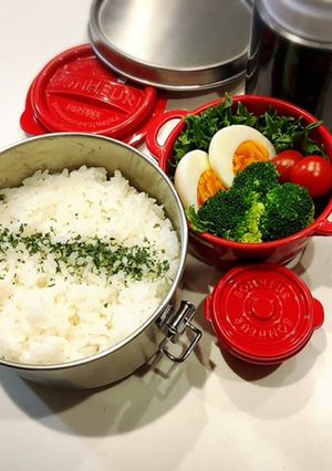 キーマカレーのお弁当2022.04.15-レシピのメイン写真
