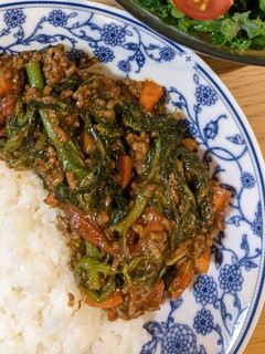 カリーノケールのキーマカレー-レシピのメイン写真