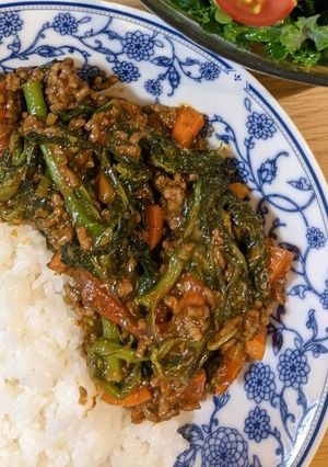 カリーノケールのキーマカレー-レシピのメイン写真