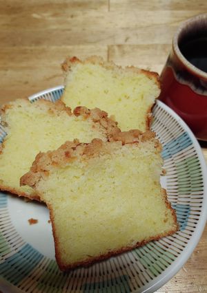 クランブルチーズパウンドケーキ-レシピのメイン写真