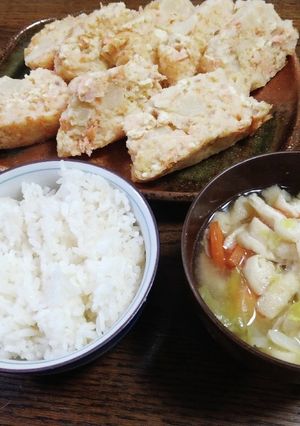 和洋折衷な御夕食Ver.20220414-レシピのメイン写真