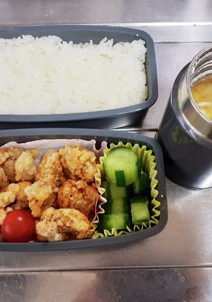 高校生男子お弁当22年4月15日-レシピのメイン写真