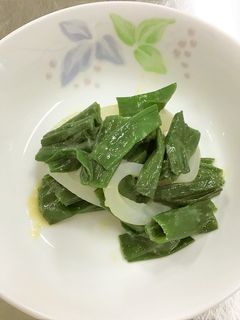 【今が旬】葉たまねぎと赤イカのぬた-レシピのメイン写真