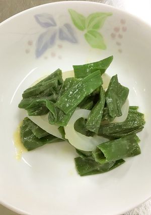 【今が旬】葉たまねぎと赤イカのぬた-レシピのメイン写真