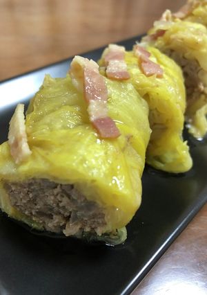ロールケーキ式ロールキャベツ♪♪-レシピのメイン写真