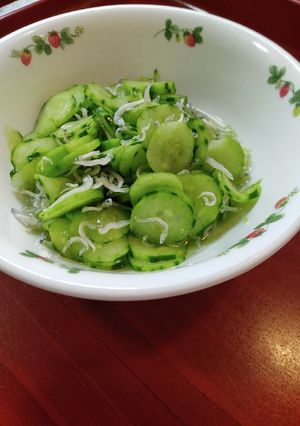 超簡単！きゅうりとじゃこの和えもの-レシピのメイン写真