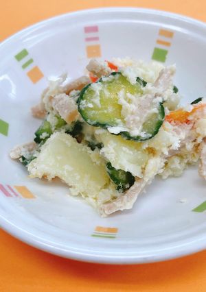 卯の花ポテト☆給食メニュー-レシピのメイン写真