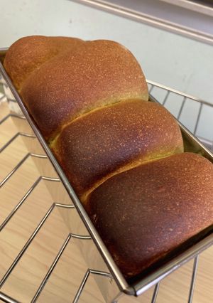 抹茶のミニ食パン-レシピのメイン写真