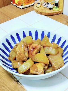 照りうま♪鶏肉、大根、蒟蒻の煮物-レシピのメイン写真